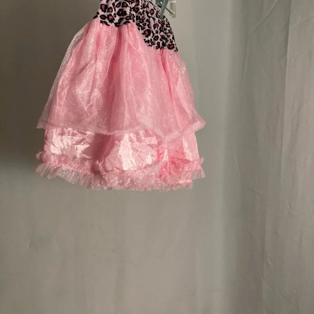 Animal print sparkle skirt one size fits all elastic